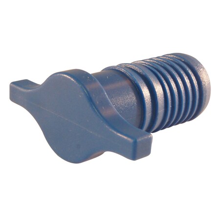 Apollo 3/4 in. Blue Twister Polypropylene Insert Plug ABTP34